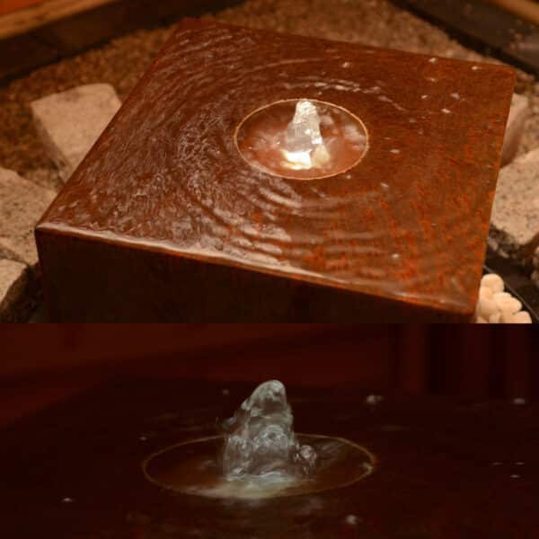 Peru (S / 30 cm) Vandfontæne i corten stål - Image 5