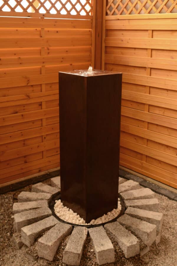 Peru (L / 100 cm) Vandfontæne i corten stål - Image 5