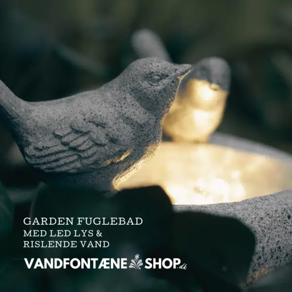 Garden Fuglebad Vandfontæne - Image 8