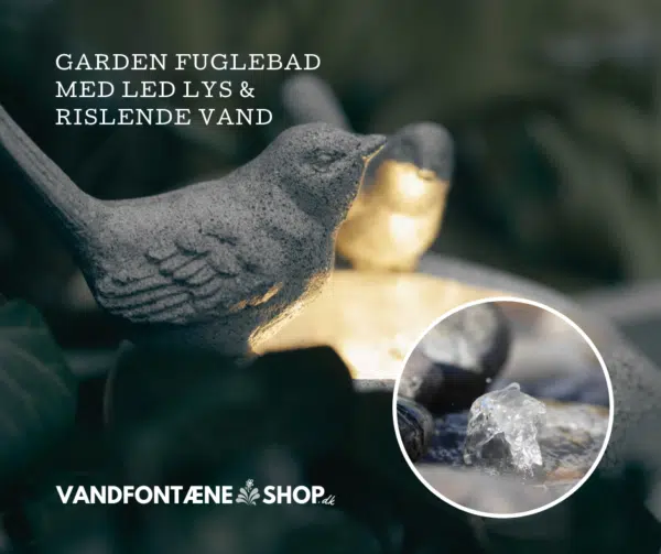 Garden Fuglebad Vandfontæne - Image 2