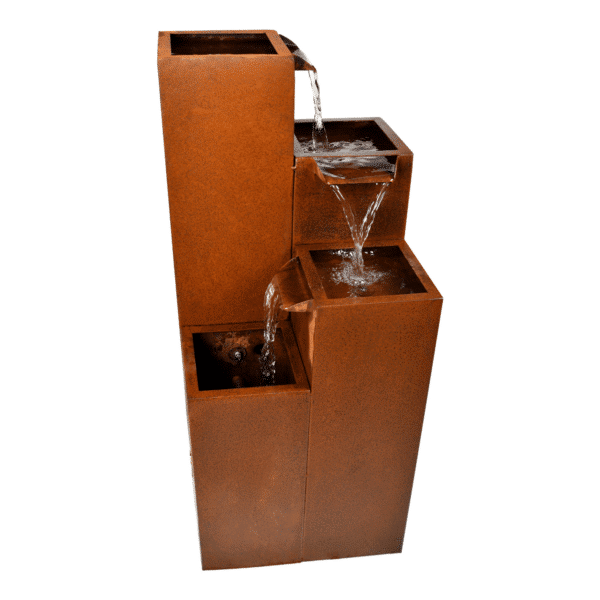 Ribero (L) Vandfontæne 70 cm i corten stål - Image 5