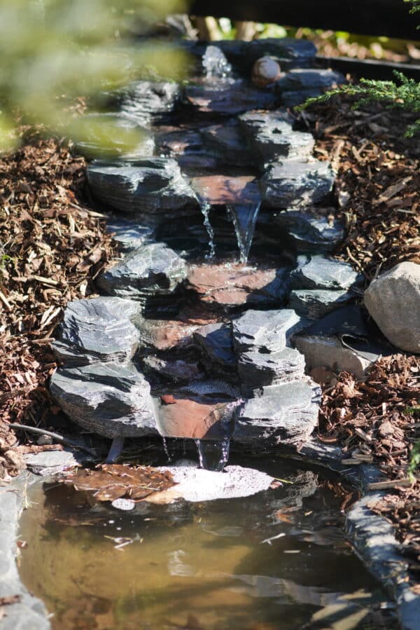 Havedam med vandløb - Stone design (komplet sæt) - Image 11