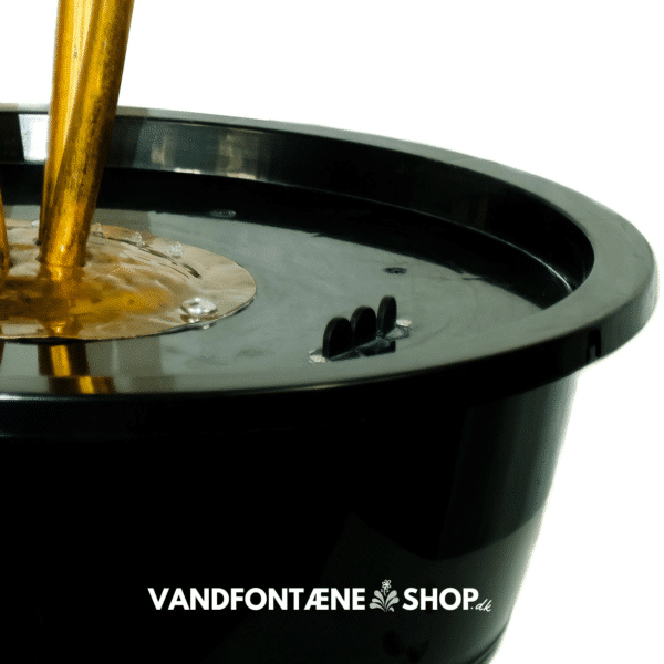 Skovsvampe Vandfontæne i kobber-look - Image 3