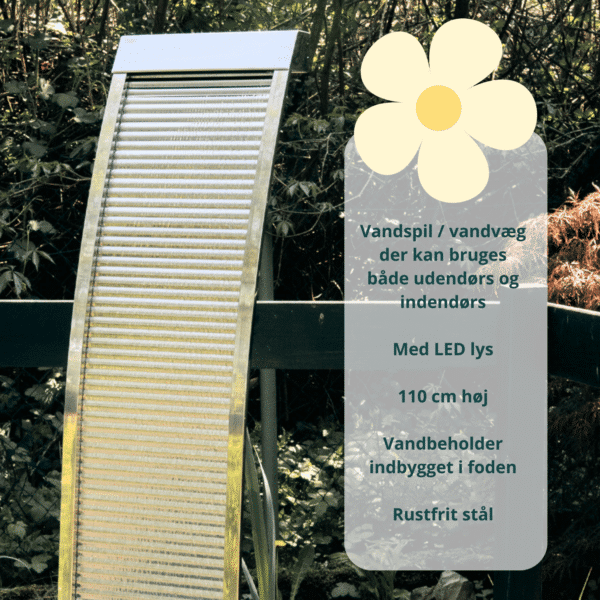 Vandvæg ALINO - 110 cm - Image 2