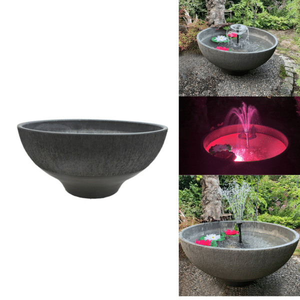 Vandfad - rund/mørkegrå (Ø 75 cm) - Image 2
