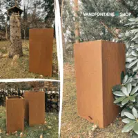 Plantekasse corten stål - L45 x D45 x H80 cm - Image 5
