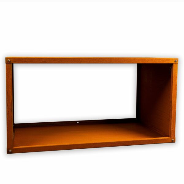 Plantekasse corten stål (m. skruer / u. bund) - L120 x D50 x H40 cm - Image 3