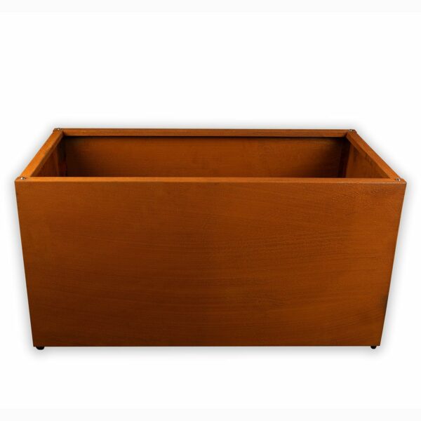 Plantekasse corten stål (m. skruer / u. bund) - L120 x D50 x H40 cm - Image 2