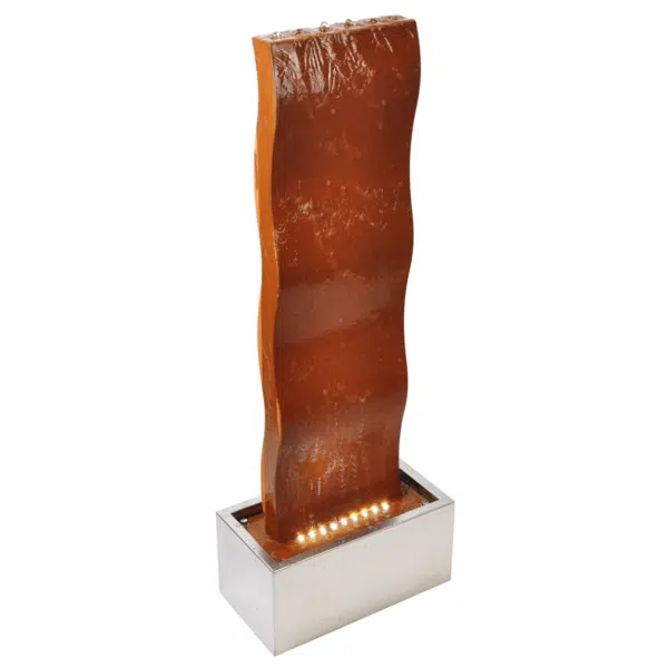 Ecuador Vandvæg - Corten stål 90 cm