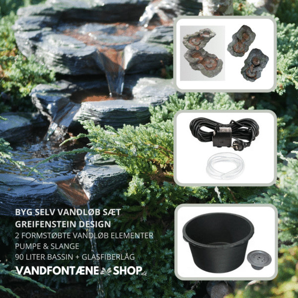 Vandløb komplet byg-selv pakke (Greifenstein design) - Image 2
