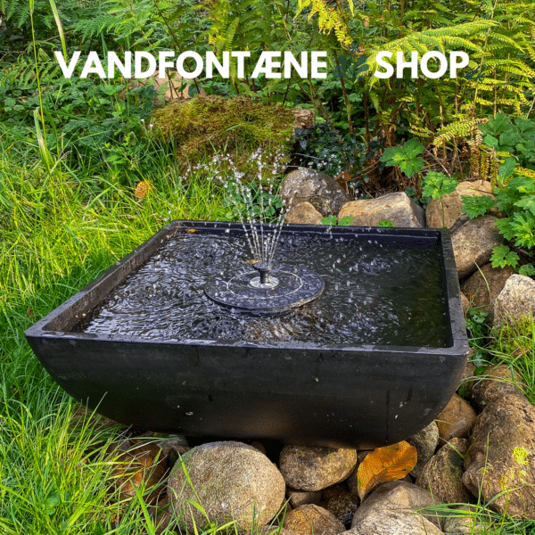 Minidam med flydende solcelle fontæne springvand - Image 7